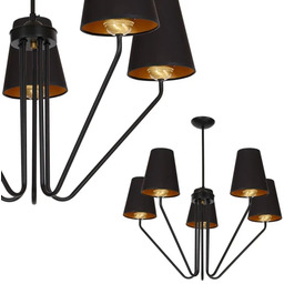 Lampa wisząca VICTORIA BLACK MLP4913 - Milagro