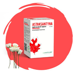 Astaksantyna 4 mg suplement diety PREMIUM
