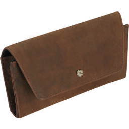Pokrowiec skórzane etui na okulary brązowe ARIZONA