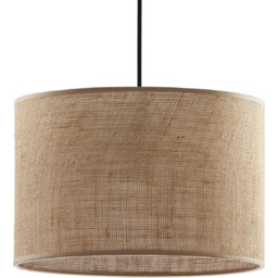 Lampa wisząca jutowa Juta 6580 TK Lighting okrągła