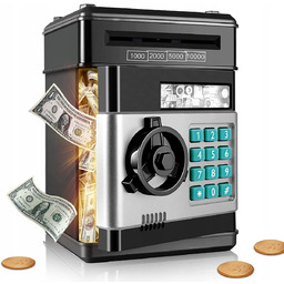 SEJF SKARBONKA DLA DZIECI na Monety Banknoty +