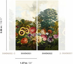 Tapeta dekoracyjna Khroma Kent Sissinghurst Claret DGKEN2022