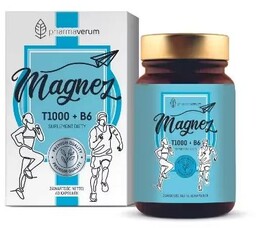 Pharmaverum Magnez T1000 + B6, 60 kaps.