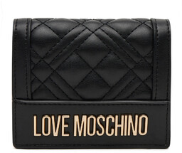 Mały Portfel Damski LOVE MOSCHINO JC5601PP1MLA0000 Czarny