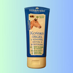 Koński Żel - Balsam chłodzący z Konopią, miętą