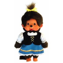 Monchhichi - Pluszowa małpka 20cm, dziewczynka z Bawarii