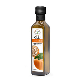 OLEJ z PESTEK DYNI tłoczony na ZIMNO producent: