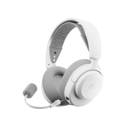 SteelSeries Arctis Nova 3P Wireless Nauszne Biały Słuchawki
