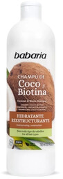 Szampon z olejkiem kokosowym i biotyną, Babaria, 700ml