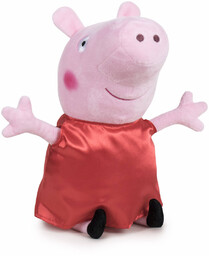 Świnka Peppa, maskotka Sukienka, 30 cm