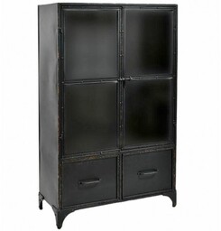 Witryna Belldeco Loft Metalowa