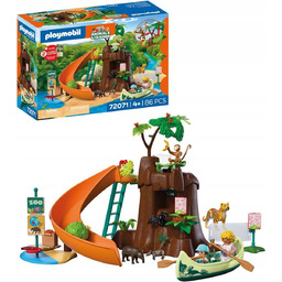 KLOCKI PLAYMOBIL ZOO Przygoda w dżungli Animals&Friends 72071