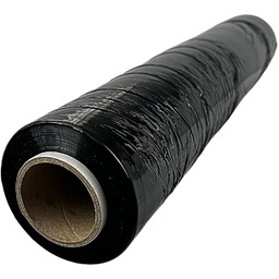 Folia stretch czarna 23 mikrony do pakowania 3