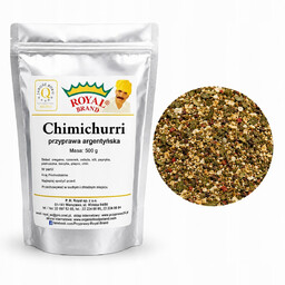 CHIMICHURRI 500g Argentyńska naturalna marynata przyprawa do mięsa