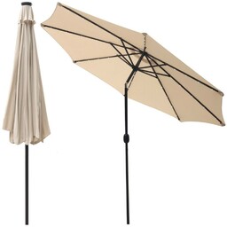 Saska Garden PARASOL OGRODOWY Z OŚWIETLENIEM LED 300CM