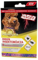PCHEŁKA tickOFF insektobójcza obroża dla psów 45 cm