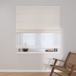 Roleta rzymska dzień noc Duo, beżowy melanż, Scotti