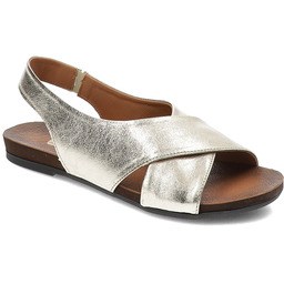 Armodo Złote Sandały Modne Obuwie Damskie