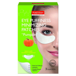 PUREDERM koreańskie żelowe płatki pod oczy DYNIA 6x2szt