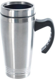 Kubek termiczny stalowy z uchwytem 450 ml