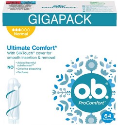O.B. ProComfort tampony Normal 64szt.