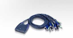 Przełącznik KVM 4x VGA + USB CS-64US