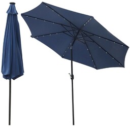 Saska Garden PARASOL OGRODOWY Z OŚWIETLENIEM LED 300CM