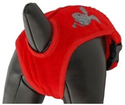 Grande Finale Majtki na cieczkę czerwone BUNNY 4