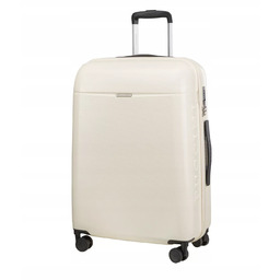 Walizka Średnia Podróżna Na Kółkach Twarda Puccini Biała