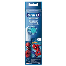 Oral-B Pro Kids 3+ Superior Cleaning Końcówki wymienne