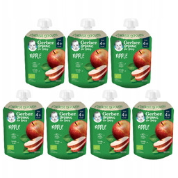 Mus Gerber Deserek Organic Jabłko po 4. miesiącu