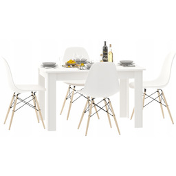 Stół z Krzesłami Do Kuchni Jadalni Salonu Loft