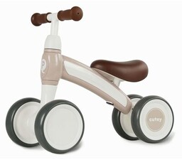 QPLAY Rowerek biegowy Cutey Retro Beżowy