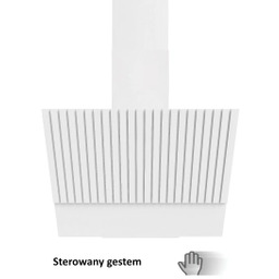 VDB VI-Vento Gest 60 Biały Okap przyścienny