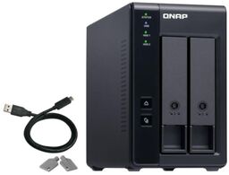 DAS ENCLOSURE 2BAY USB-C/TR-002 QNAP