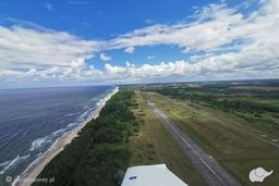 Lot widokowy nad Kołobrzegiem