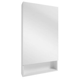 Szafka wisząca lustrzana LUPO E50 1D0S DSM biała