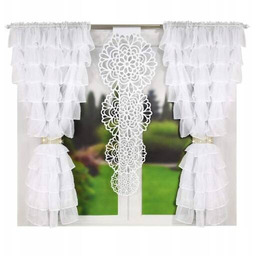 Firany z falbanami filcowy panel Łapacz Snów