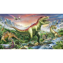 PUZZLE Dinozaury Jurassic Park World A3 252 el