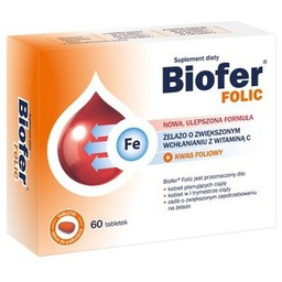 Biofer Folic, 60 kapsułek