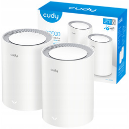 2x Router system mesh Cudy M3000 2.5Gb/s Wifi