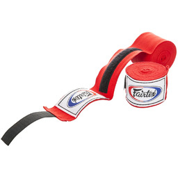 Fairtex Elastyczne Owijki Bandaże Bokserskie HW2 4,5m Red