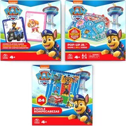 SPIN MASTER Zestaw gier Psi Patrol 2 gry