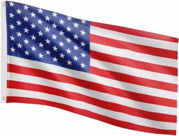 FLAGA USA STANÓW ZJEDNOCZONYCH 120x80 CM NA MASZT
