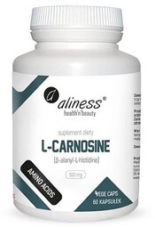 Aliness L-Carnosine 500 mg, 60 kaps.