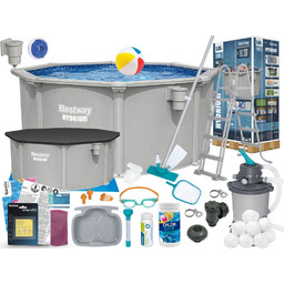 Basen Bestway 305x122 Ogrodowy Stelażowy 56566 21w1