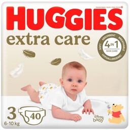 HUGGIES Pieluszki Extra Care 3 6-10kg (40 szt.)
