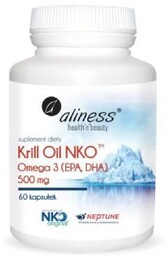 ALINESS Krill Oil NKO Omega 3 z Astaksantyną