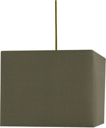 Candellux BASIC 31-06110 lampa wisząca brązowy kwadratowy abażur