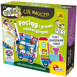 LISCIANI Zestaw gier Carotina cię nauczy Pociąg